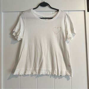 LC BY LAUREN CONRAD Cropped Tee‎ Size M